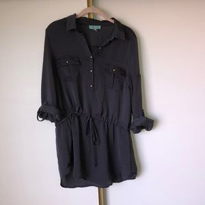 Boutique Button up ShirtDress
